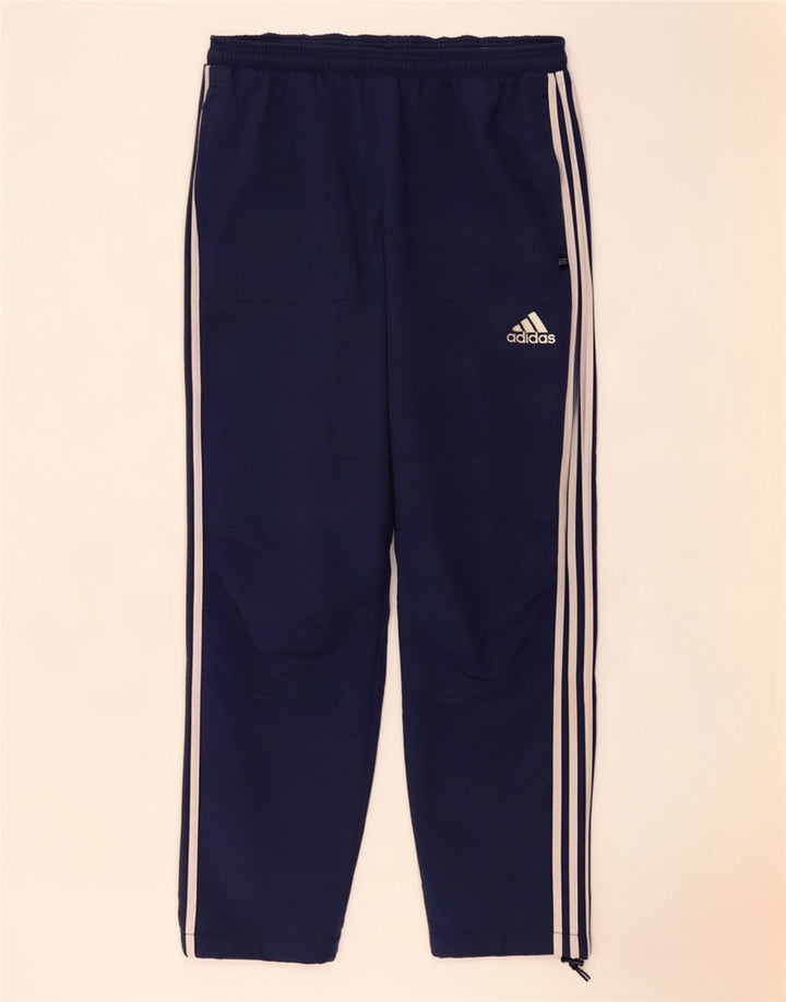 Pantaloni de trening Adidas pentru bărbați, poliamidă, albastru-marin mediu