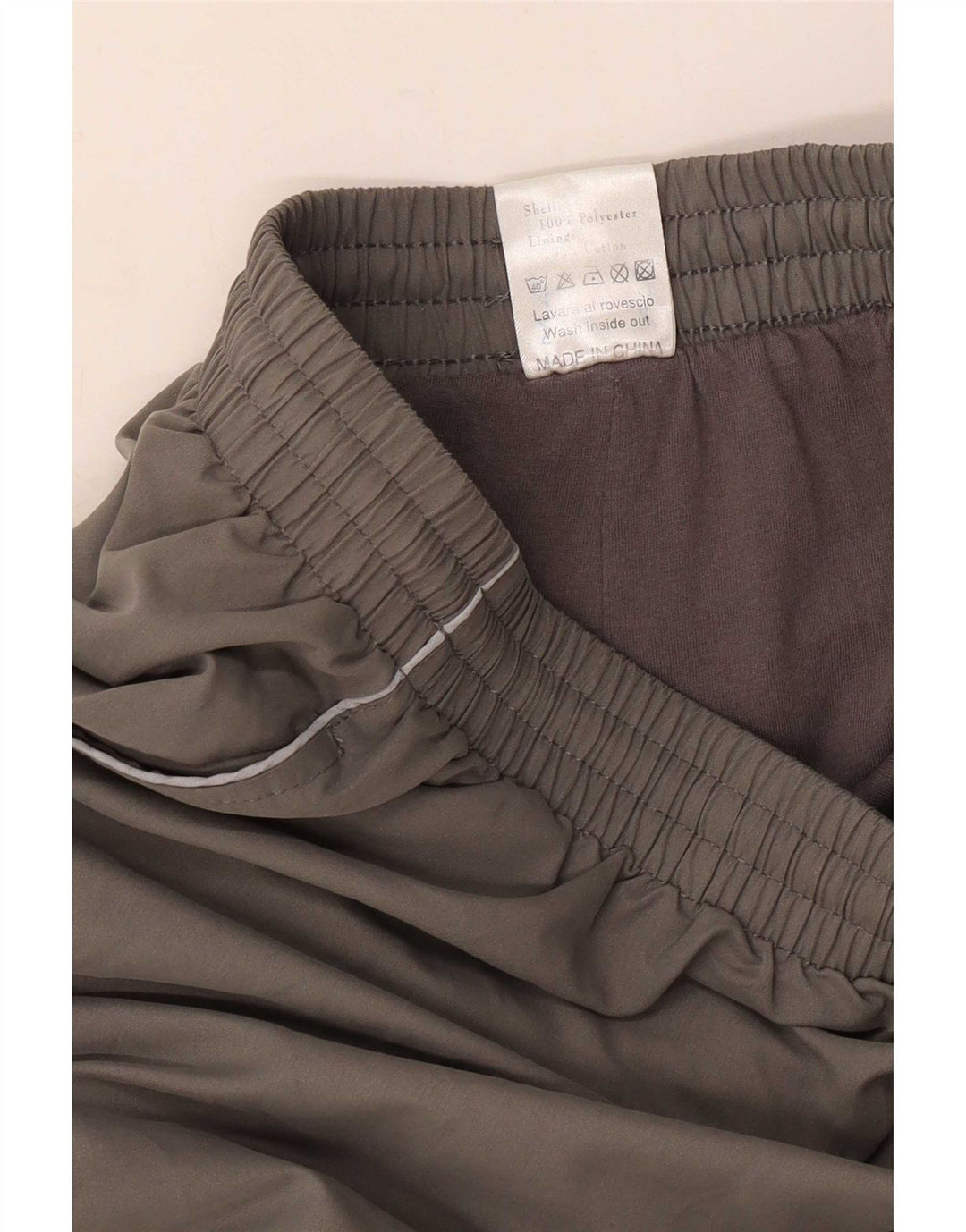 Pantaloni de trening Asics pentru bărbați, poliester kaki mari