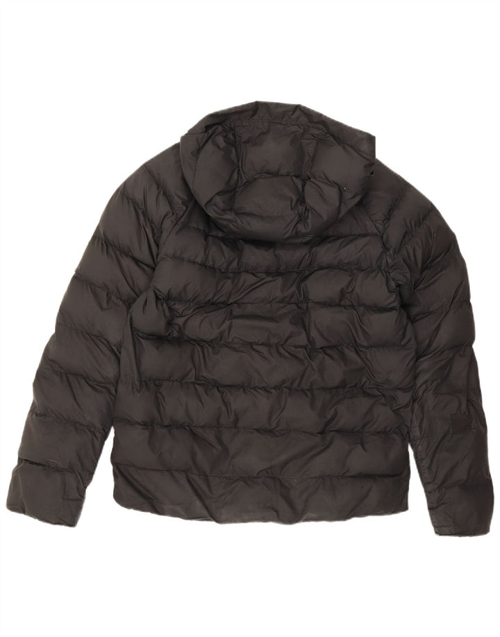 Jachetă căptușită cu glugă Nike pentru fete 13-14 ani XL poliester negru