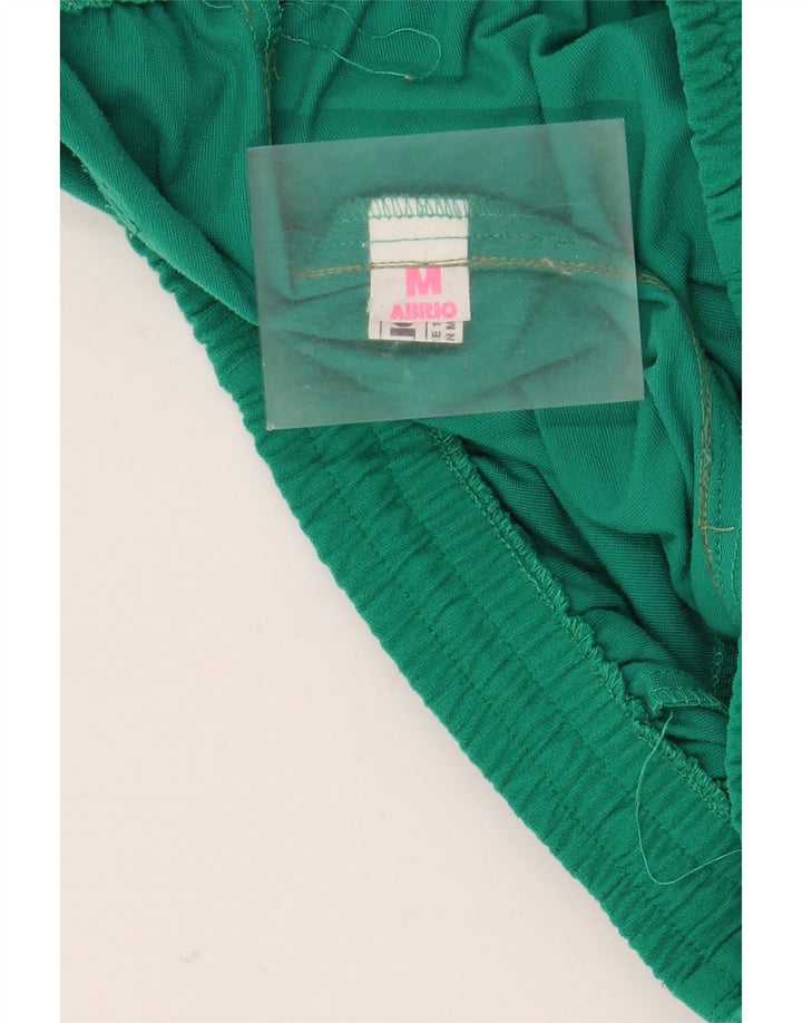Trening Vintage pentru femei UK 14 Medium Green Colorblock Poliester