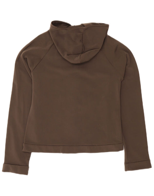 Pulover Fila pentru damă, cu fermoar, maro mediu, UK 12