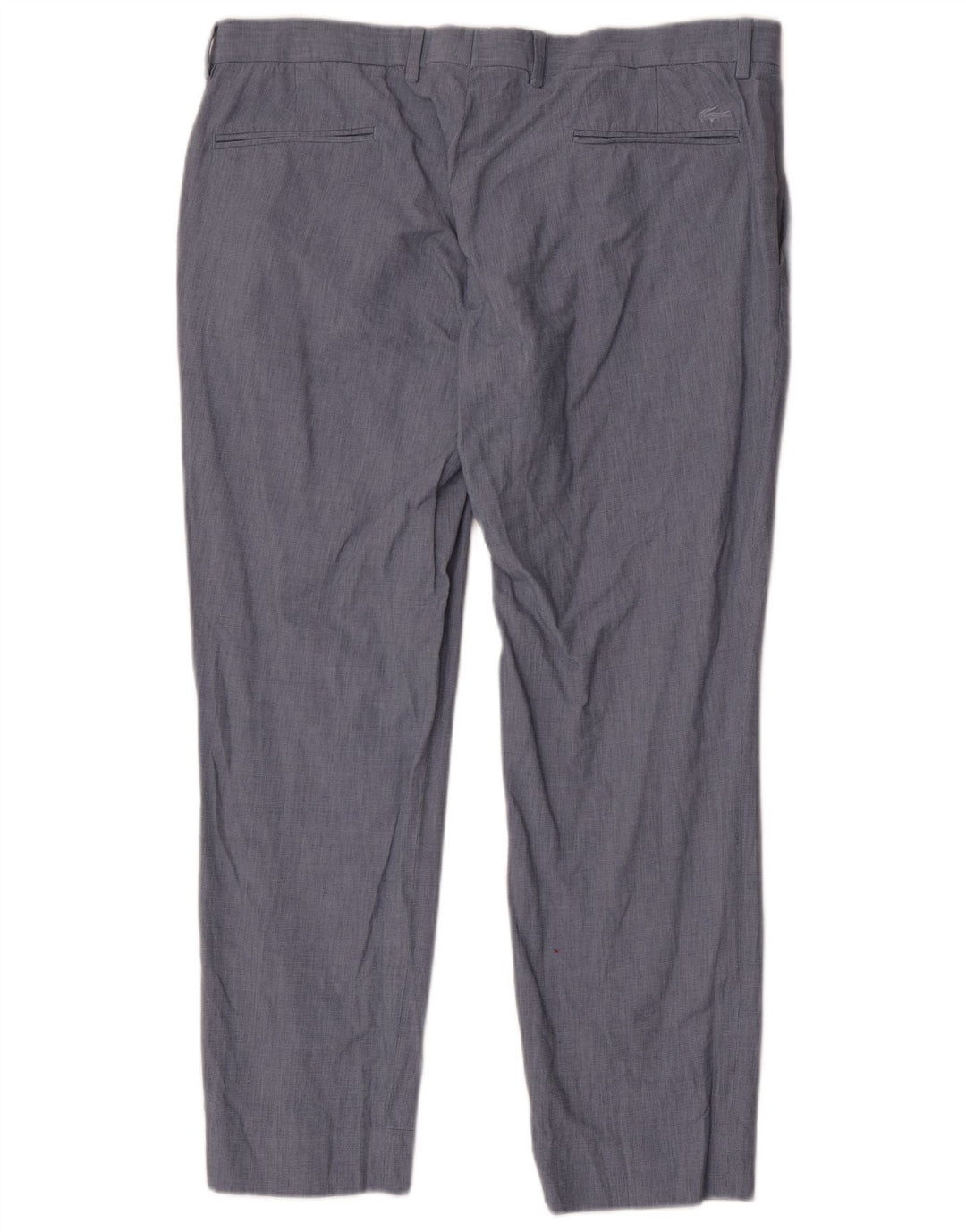 Pantaloni de costum pentru bărbați Lacoste Slim W36 L28 Bumbac albastru