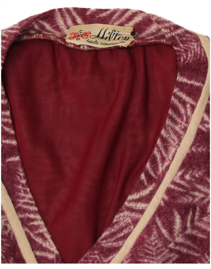 Set de 2 piese pentru femei Hilton UK 10 Mic Burgundy Floral