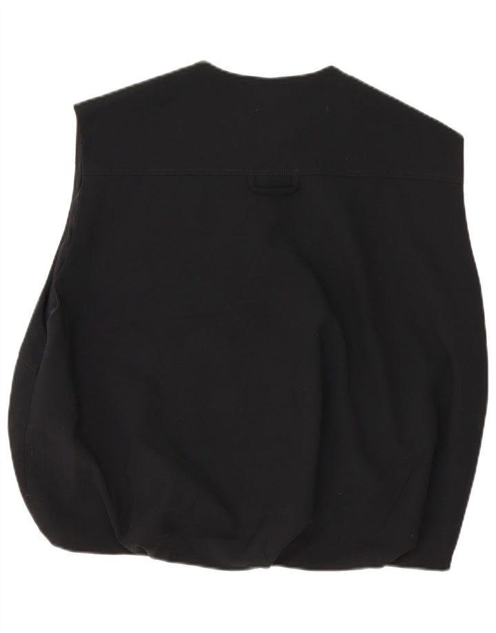 Gilet supradimensionat pentru femei Zara UK 14 Medium Black