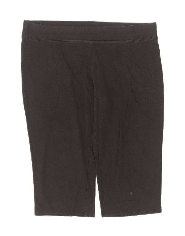 Bermude sport pentru femei Marks & Spencer UK 18 XL Bumbac bleumarin
