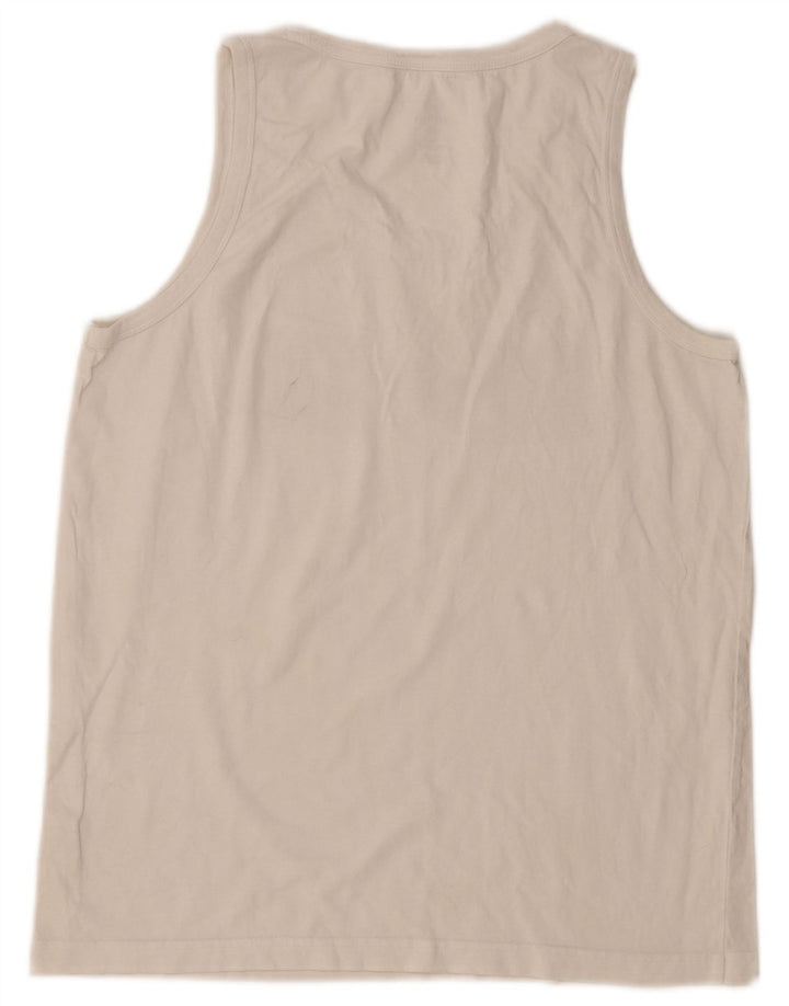 Top cu vestă grafică Converse pentru femei UK 10 Small White