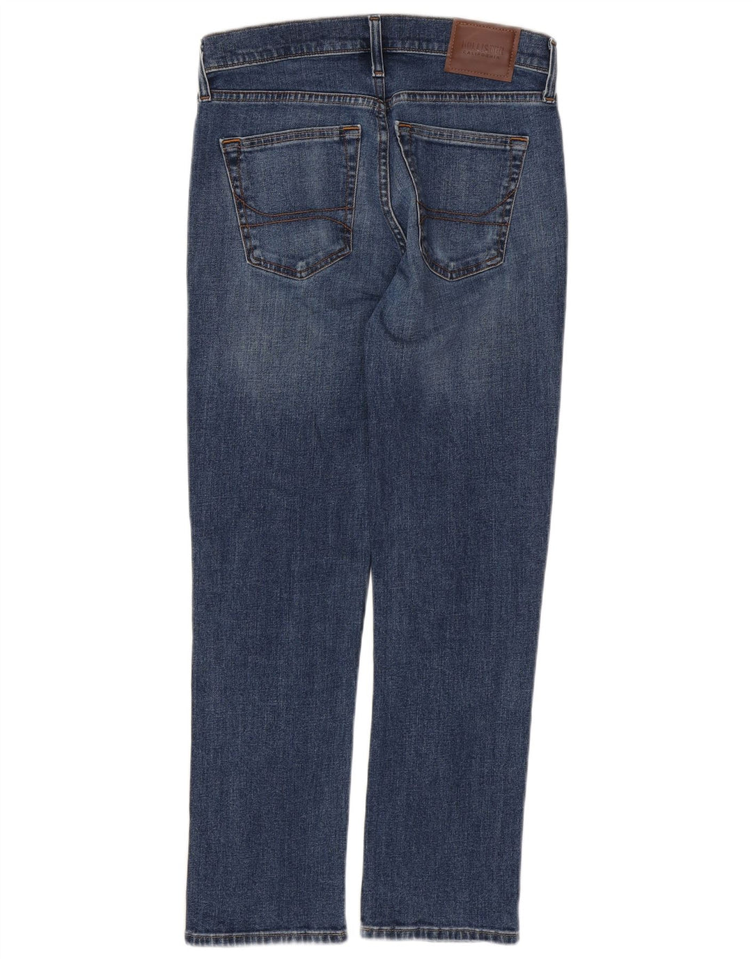 Hollister blugi slim drepte pentru bărbați din Mexic W28 L30 bumbac albastru