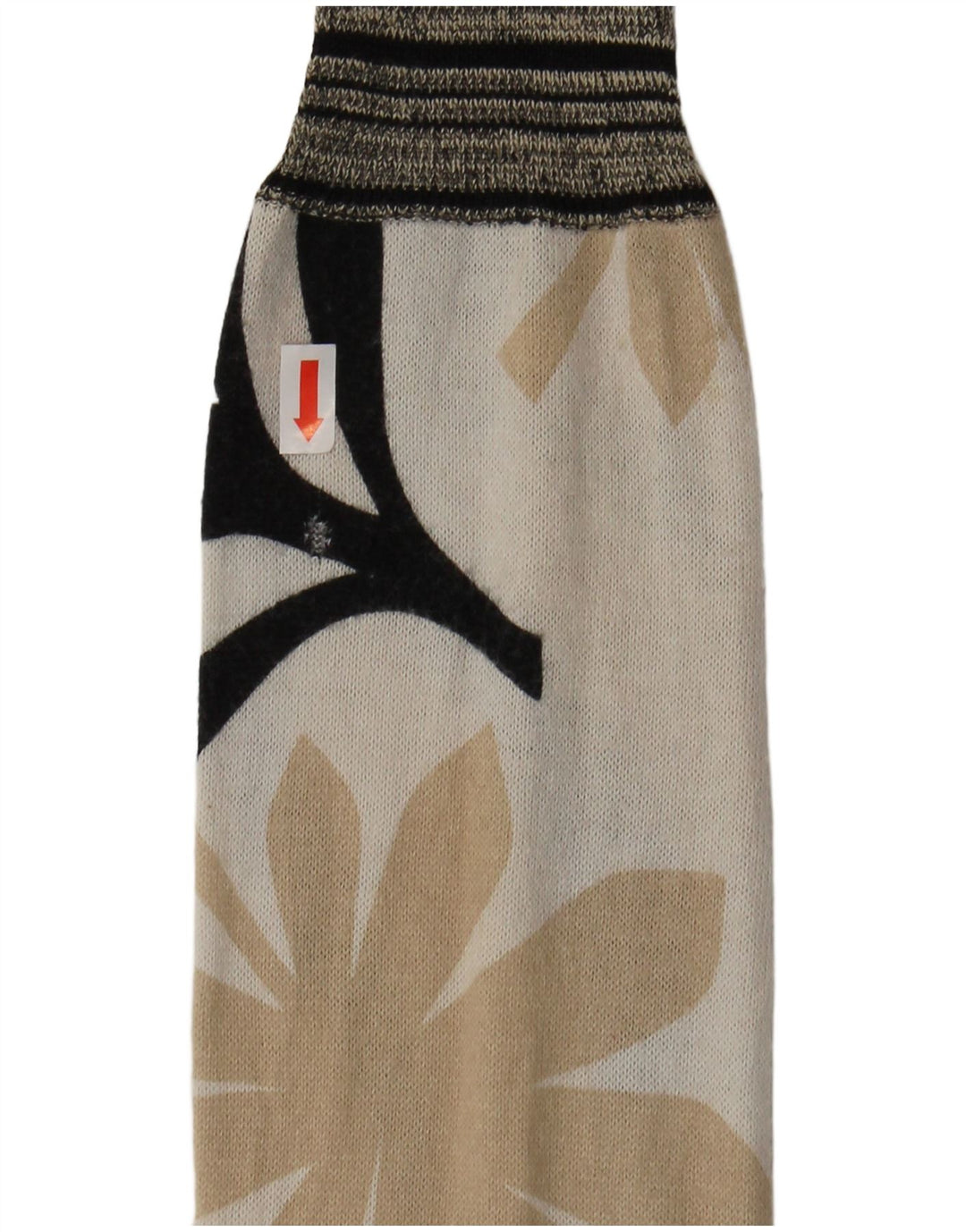 Pulover cardigan pentru femei ICEBERG UK 6 XS bumbac floral alb