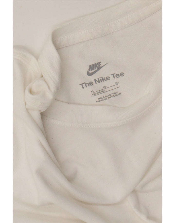 Tricou Băieți NIKE Top 13-14 Ani XL Alb