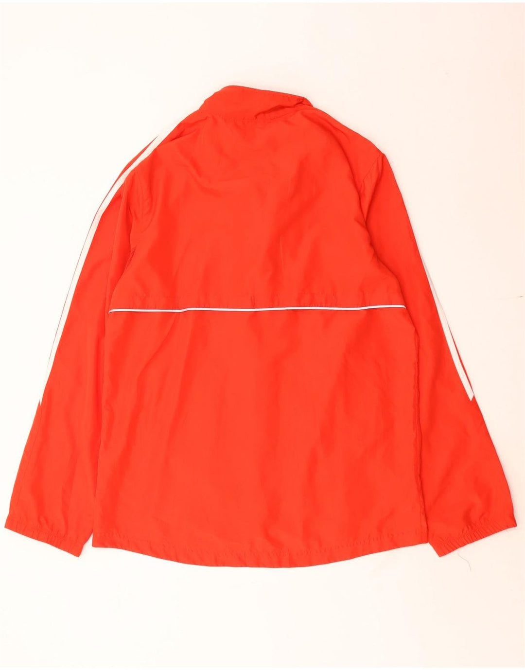 Jachetă de top pentru trening Clima Proof Adidas pentru femei UK 20 2XL Poliester roșu