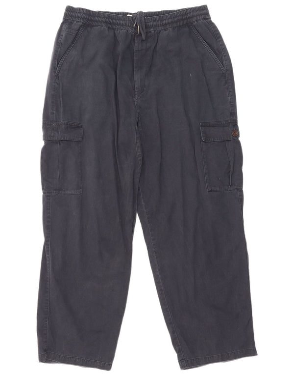 Pantaloni cargo drepți pentru bărbați Farah XL W38 L29 Bumbac bleumarin