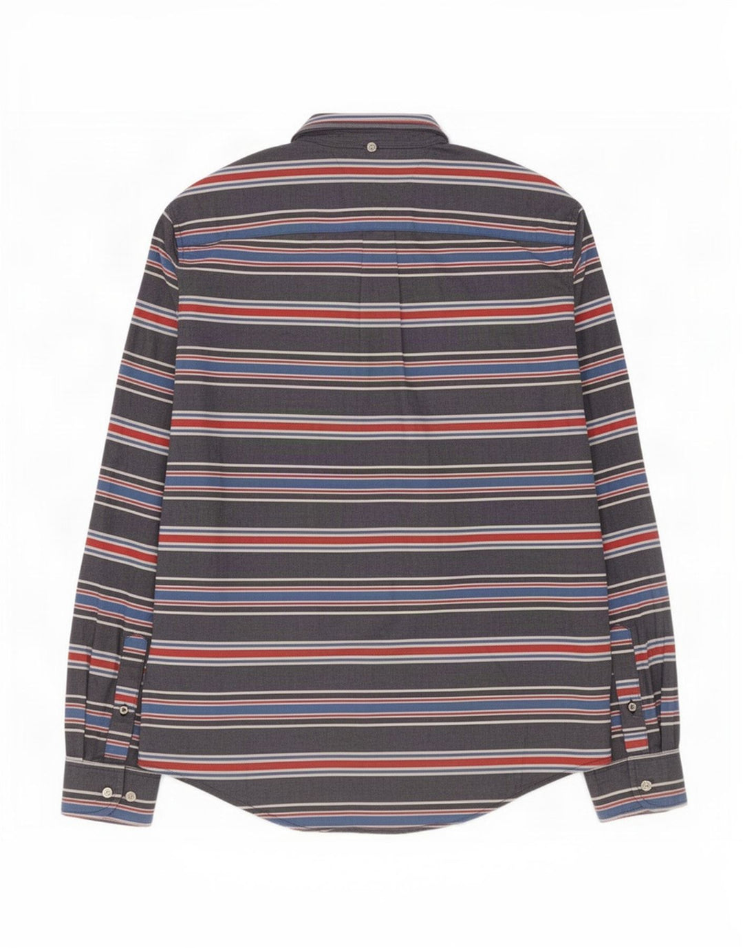 Cămașă Tommy Hilfiger pentru bărbați, bumbac cu dungi albastre medii