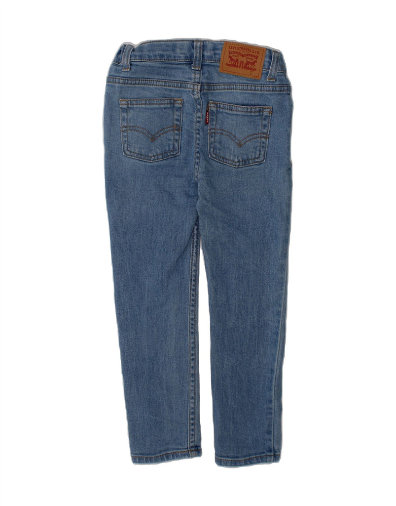 LEVI'S Boys Tapered Skinny Jeans 4-5 Years W20 L16 Blue Cotton Vintage Levi's and Second-Hand Levi's from Messina Hembry 