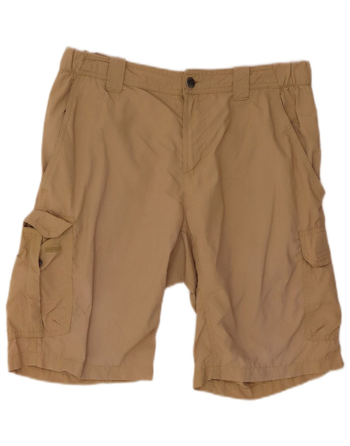 Pantaloni scurți cargo pentru bărbați COLUMBIA W32 nailon mediu bej