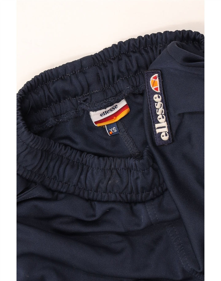 Pantaloni de trening cu grafic pentru femei ELLESSE UK 6 XS Poliester bleumarin