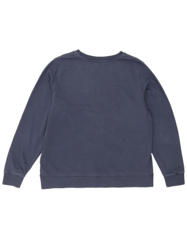 Pulover pentru femei Marks & Spencer, UK 18 XL, bumbac bleumarin