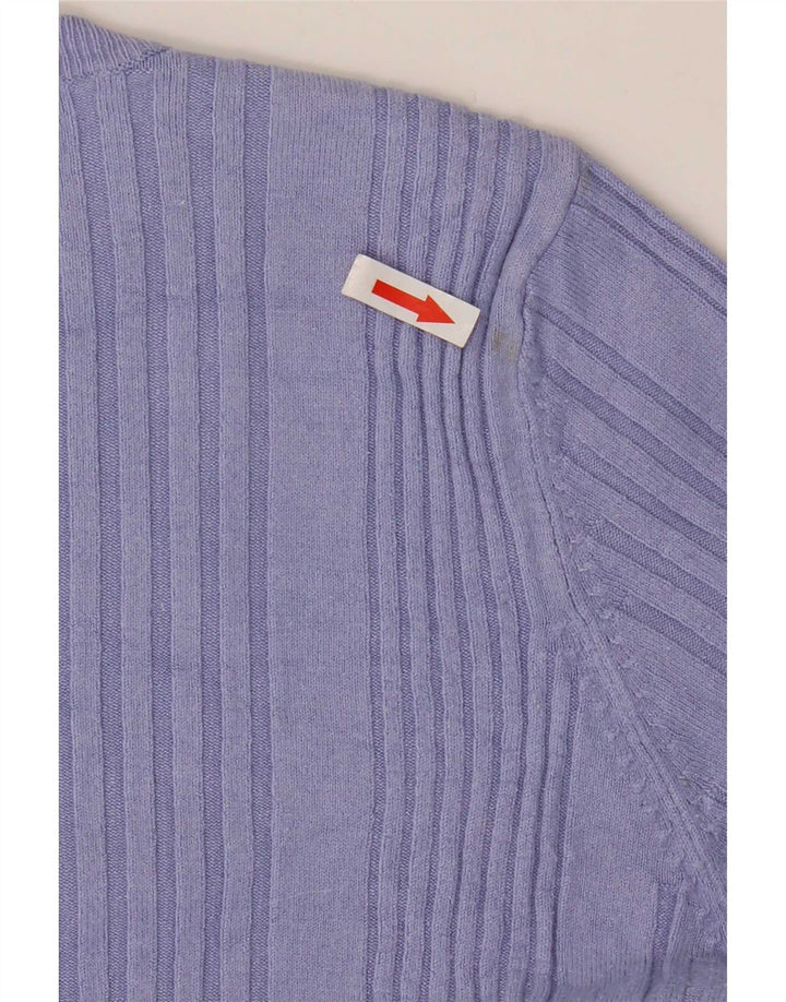 Pulover pentru femei Marks & Spencer, cu mânecă scurtă, cu gât crew, UK 14 Medium B