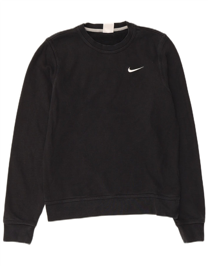 Pulover Nike pentru femei UK 10 mic, negru, bumbac