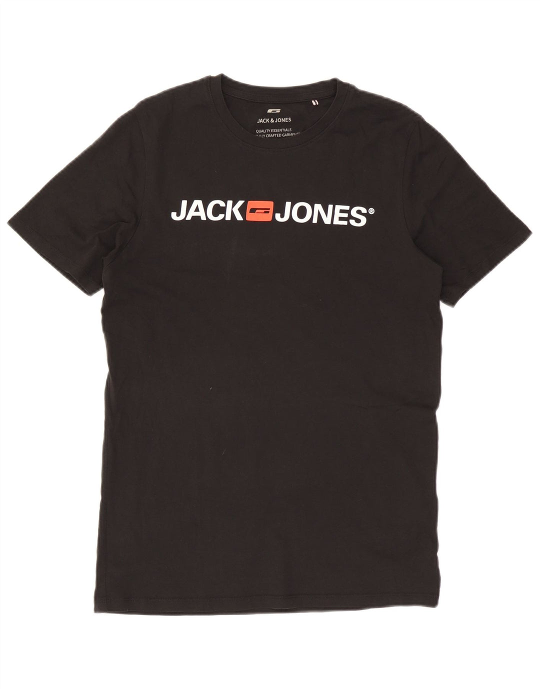 Tricou grafic Jack & Jones pentru bărbați Top mare negru