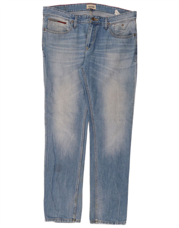 Blugi slim pentru bărbați Tommy Hilfiger W34 L32 bumbac albastru