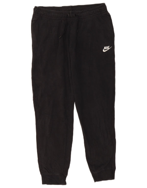Pantaloni de trening pentru femei NIKE Pantaloni de jogging UK 14 Bumbac mediu negru