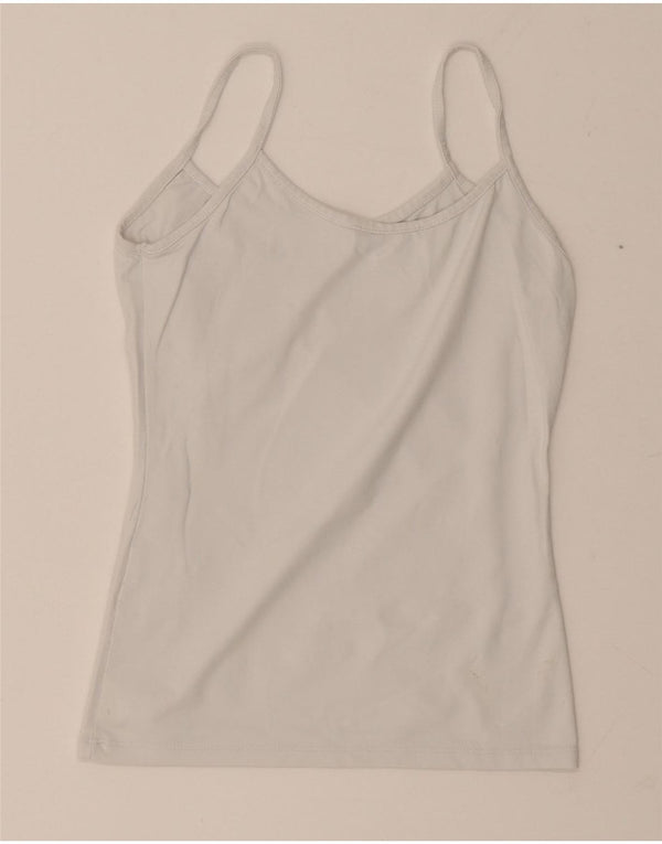 Top Crop pentru femei Zara UK 8 Small White