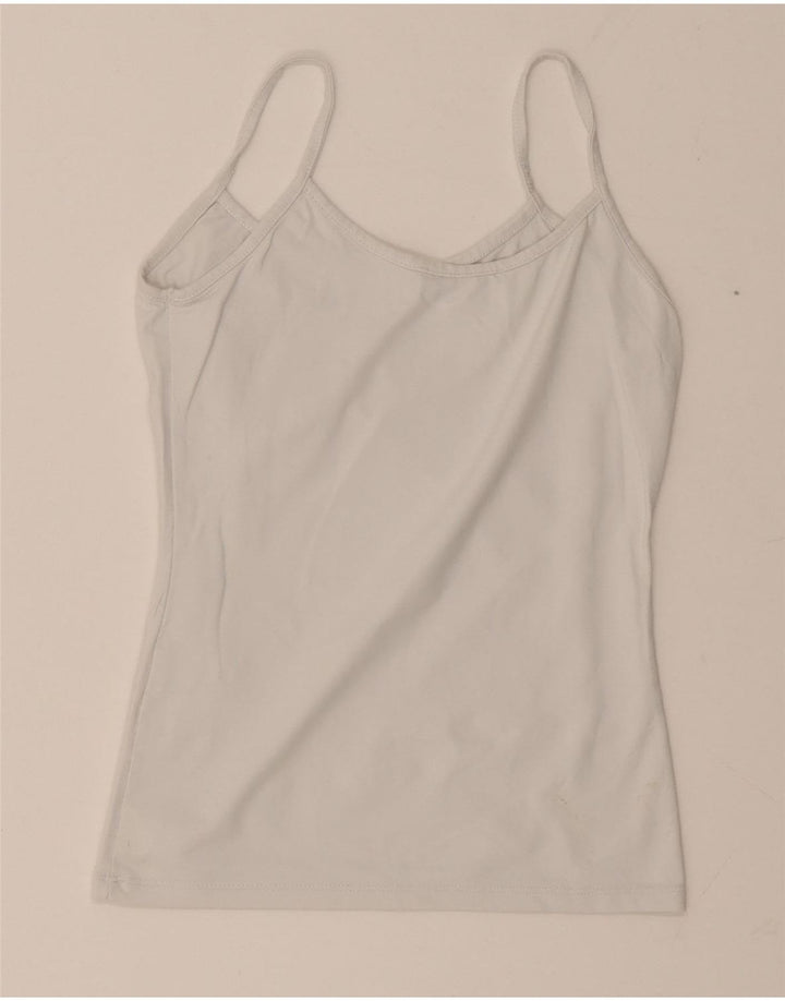 Top Crop pentru femei Zara UK 8 Small White