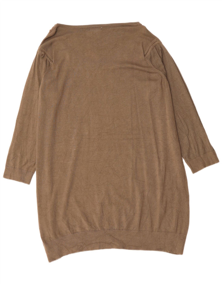 MARKS & SPENCER Rochie Jumper Autograph pentru femei UK 18 XL Viscoză gri