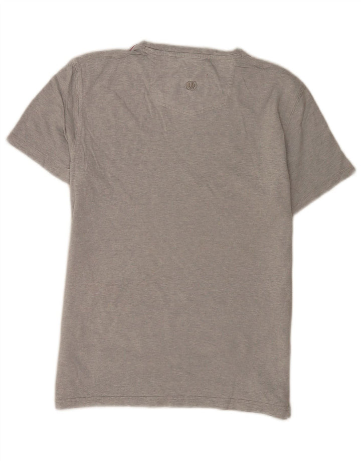 Tricou grafic pentru bărbați Fat Face Top mic, gri, bumbac cu pete