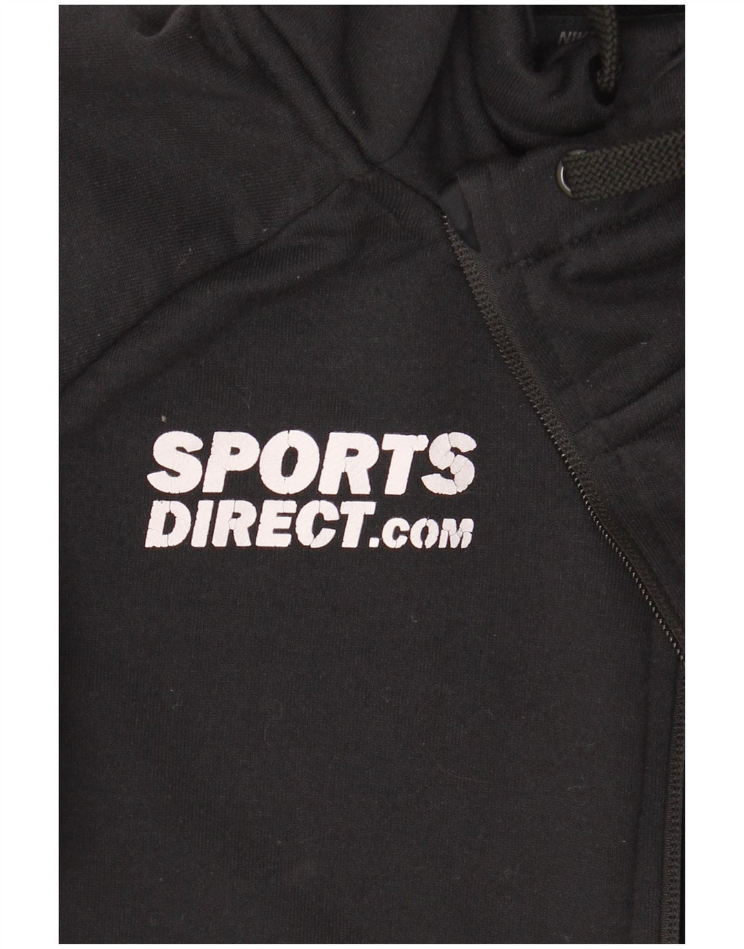 Pulover Nike pentru bărbați Dri Fit Graphic, cu fermoar, poliester mic, negru