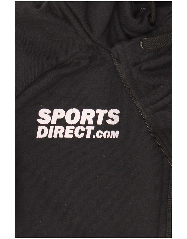 Pulover Nike pentru bărbați Dri Fit Graphic, cu fermoar, poliester mic, negru