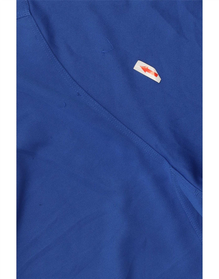Tricou polo Nike Dri Fit pentru bărbați, mare, albastru, poliester