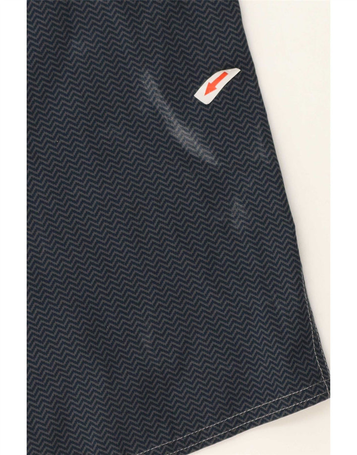 Pantaloni scurți chino pentru bărbați Patagonia W30 Medium Navy Blue Chevron Poliester