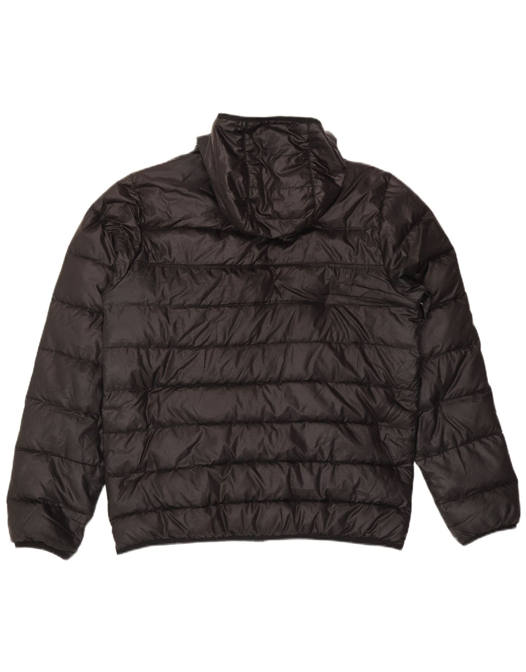 Jachetă căptușită cu glugă pentru bărbați Nike UK 40 Poliester negru mare