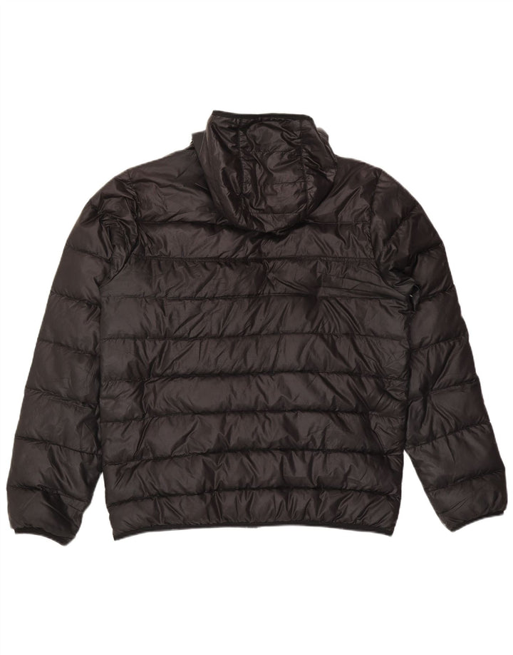 Jachetă căptușită cu glugă pentru bărbați Nike UK 40 Poliester negru mare