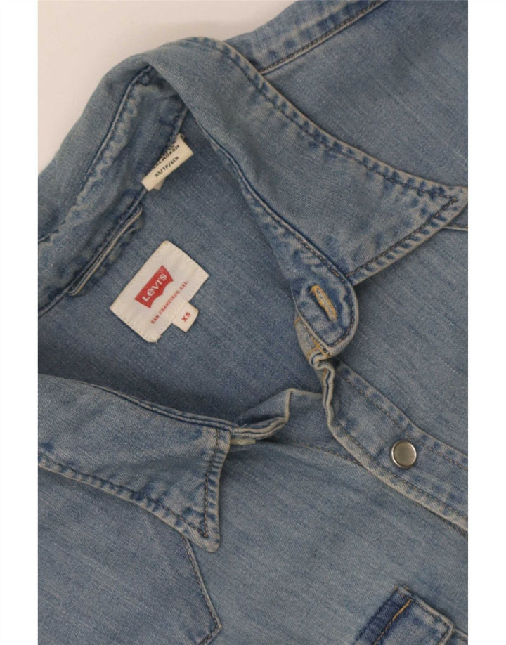Cămașă de blugi pentru bărbați Levi's XS Albastru