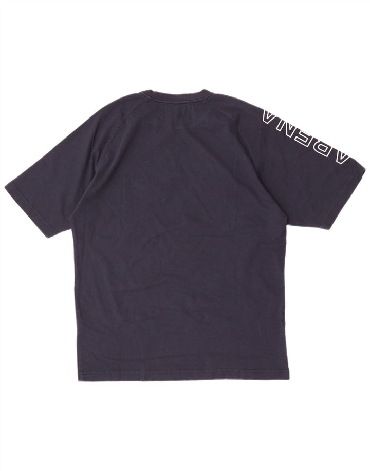 Tricou grafic pentru bărbați Arena Top mediu din bumbac bleumarin