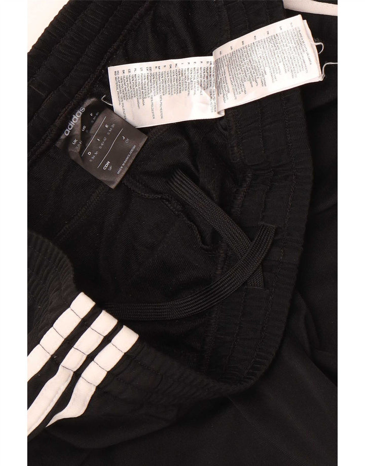Pantaloni de trening Adidas pentru femei UK 8/10 Poliester negru mic