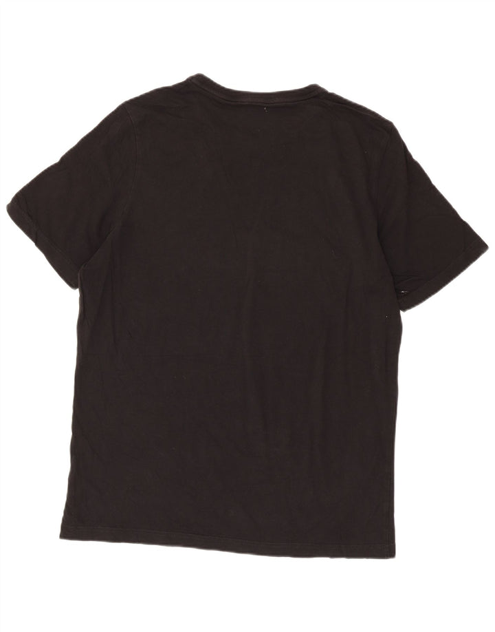 Tricou grafic Puma pentru bărbați Top mare din bumbac negru