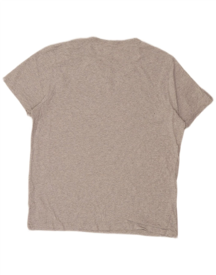 Tricou Jack Wills pentru bărbați, cu croiala clasică. Top mare din bumbac gri