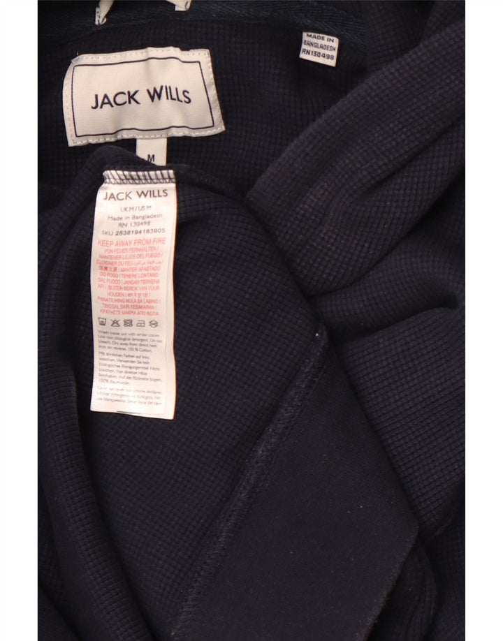 JACK WILLS Hanorac pentru bărbați Pulover mediu din bumbac bleumarin