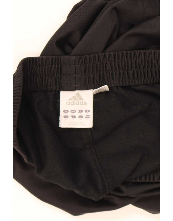 Pantaloni scurți sport adidas pentru bărbați, poliester negru mic