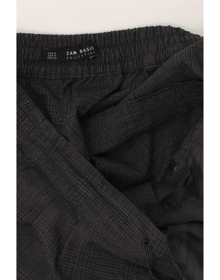 Pantaloni chino conici pentru femei Zara Mediu L28 L27 Gri