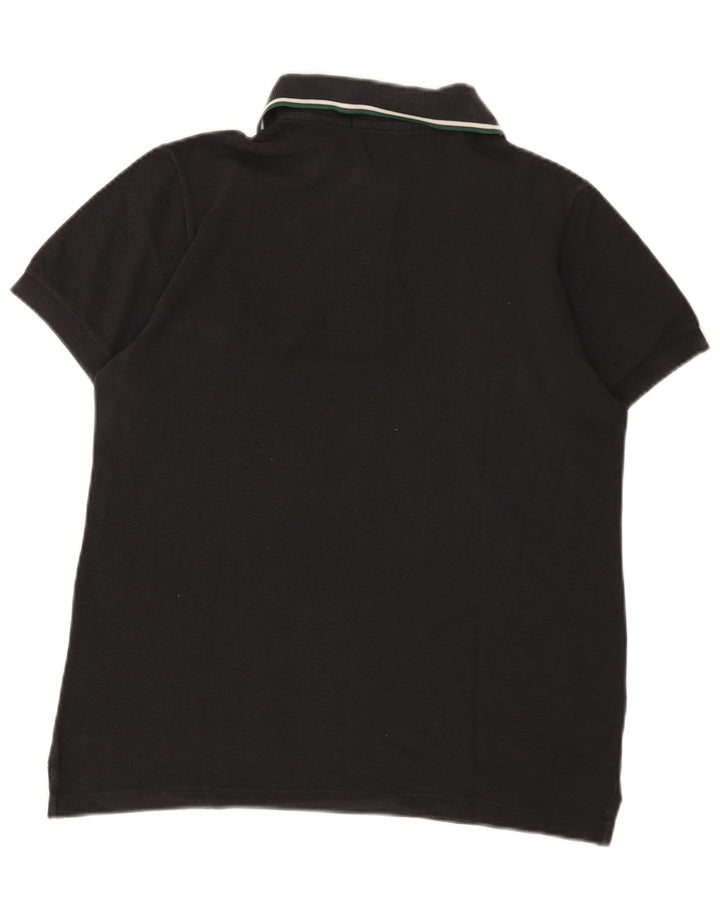 Cămașă polo pentru bărbați Fred Perry, slim fit, bumbac mediu negru