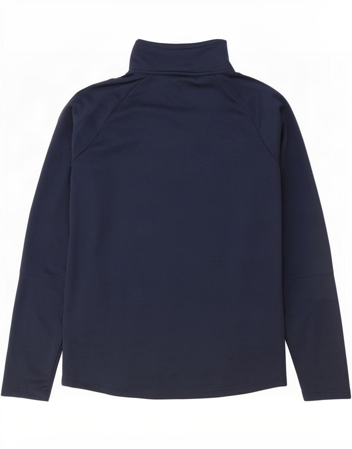 Top de trening cu pulover grafic New Balance pentru bărbați, mare, bleumarin
