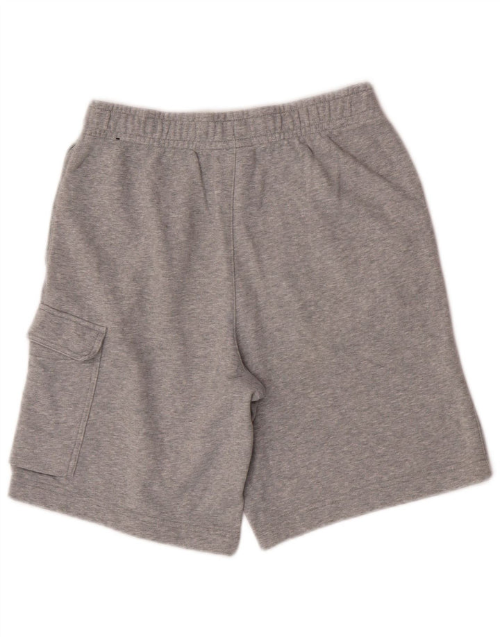 Pantaloni scurți sport Nike pentru bărbați, bumbac, gri mediu