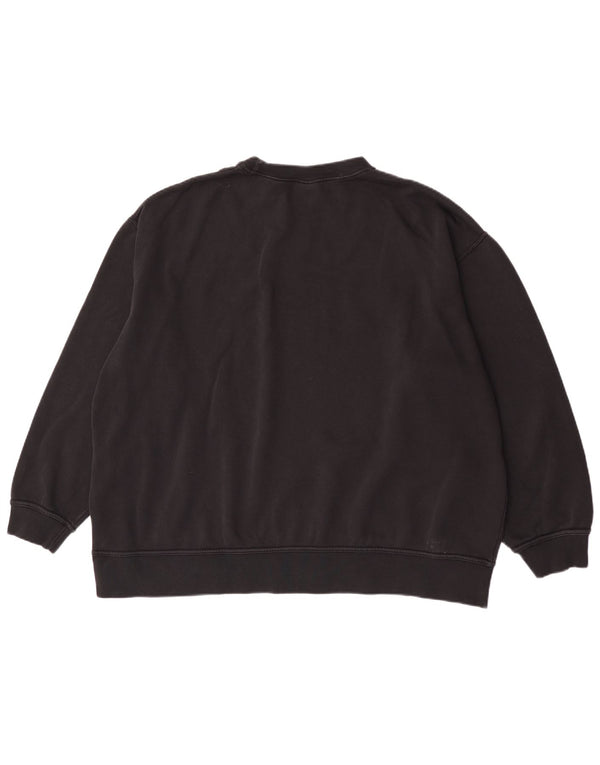 Pulover supradimensionat pentru femei Nike UK 18 XL bumbac negru