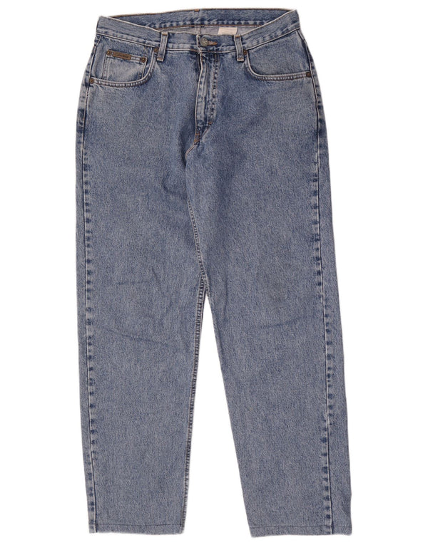 Blugi conici pentru bărbați Calvin Klein W30 L30 Bumbac albastru