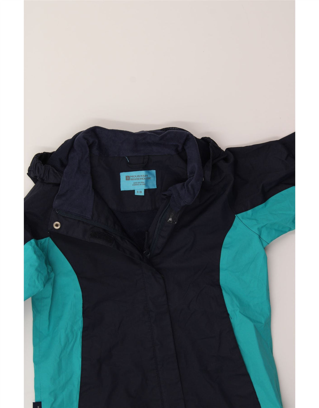 MOUNTAIN WAREHOUSE Girls Windbreaker Jacket 9-10 Years Navy Blue Vintage Mountain Warehouse and Second-Hand Mountain Warehouse from Messina Hembry 
