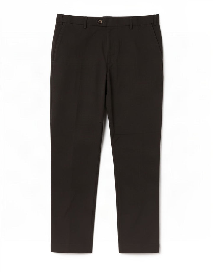 Marks & Spencer Pantaloni de costum obișnuit pentru bărbați L36 L31 Poliester negru
